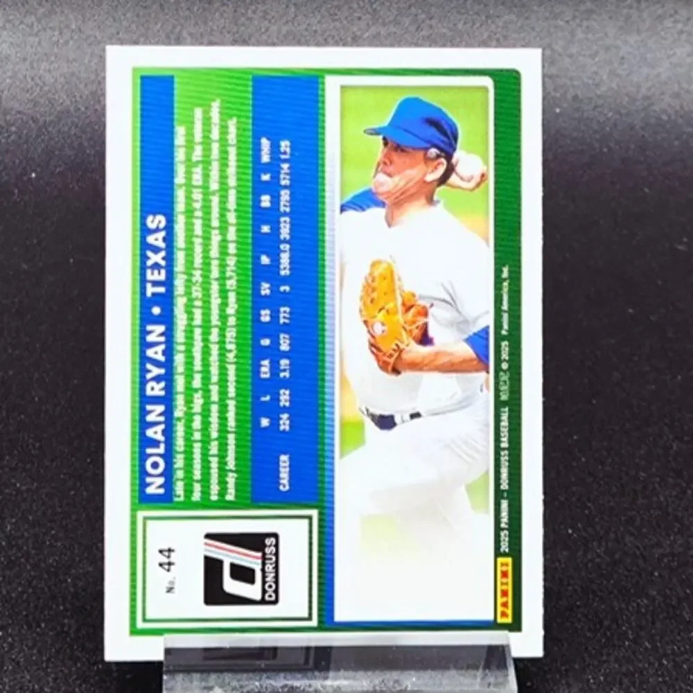 Nolan Ryan Red Blue Foil HoloFame Green Prizm Texas Rangers Houston Astros HOF